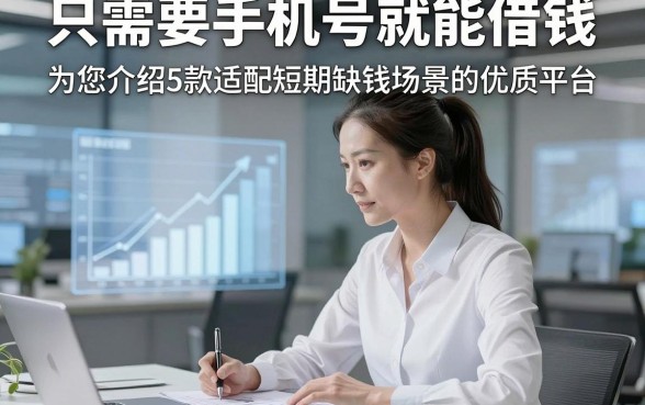 只需要手机号就能借钱,为您介绍5款适配短期缺钱场景的优质平台