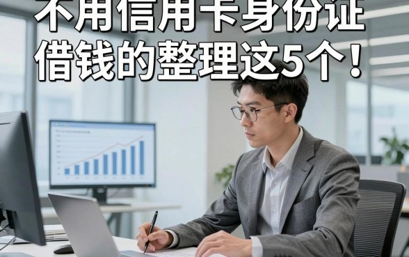 不用信用卡身份证借钱的整理这5个！从专业的角度为您解答！