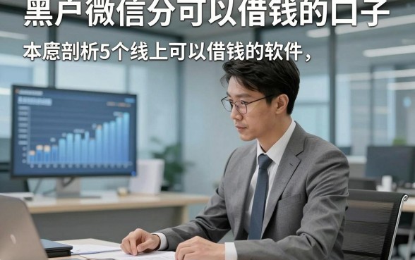 黑户微信分可以借钱的口子，本篇剖析5个线上可以借钱的软件