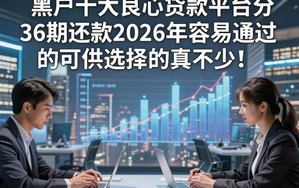 黑户十大良心贷款平台分36期还款2026年容易通过的可供选择的真不少！，本篇为您精心陈列这五个网贷平台！