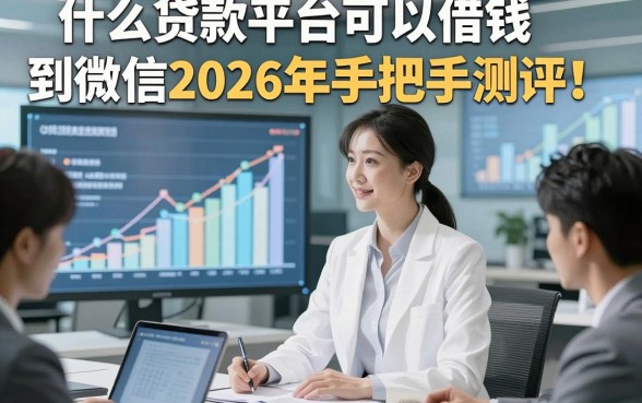 什么贷款平台可以借钱到微信2026年手把手测评！本文为您精心评析！