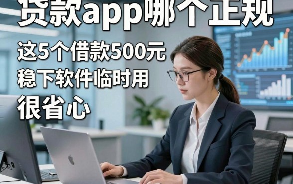 贷款app哪个正规，这5个借款500元稳下软件临时用很省心