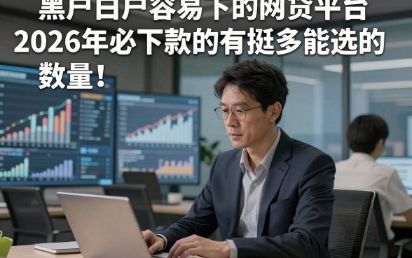 黑户白户容易下的网贷平台2026年必下款的有挺多能选的数量！，本文精心验证这5个黑户借钱软件！