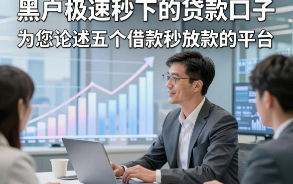 黑户极速秒下的贷款口子，为您论述五个借款秒放款的平台