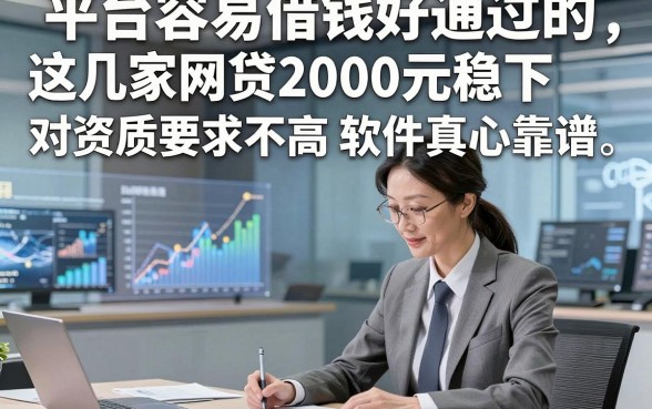 平台容易借钱好通过的,这几家网贷2000元稳下对资质要求不高软件真心靠谱