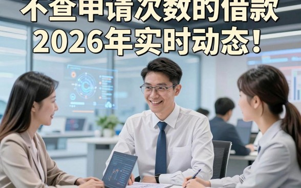 不查申请次数的借款2026年实时动态！拆解​5个对申请次数要求不高的网贷自动放款软件
