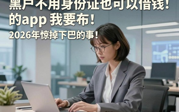 黑户不用身份证也可以借钱的app2026年惊掉下巴的事！本文为您精心探寻！