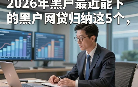 2026年黑户最近能下的黑户网贷归纳这5个，本文为您精心推选！