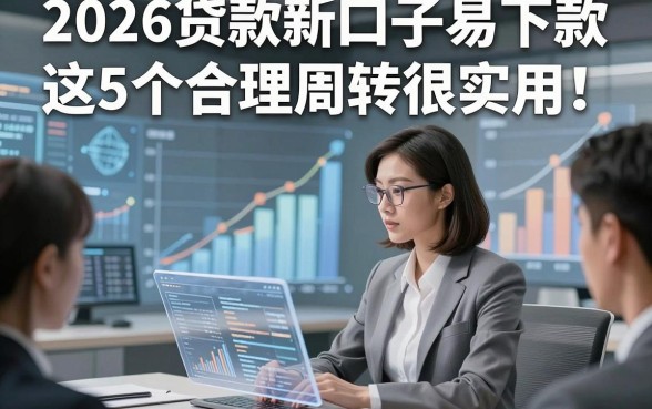2026贷款新口子易下款这5个合理周转很实用！本文为您全面发布！