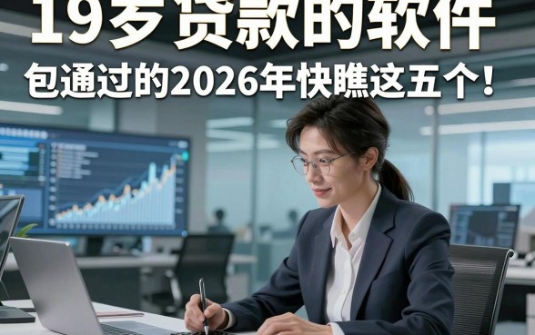 19岁贷款的软件,包通过的2026年快瞧这五个！本篇为您深度探寻！