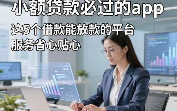 小额贷款必过的app，这5个借款能放款的平台服务省心贴心
