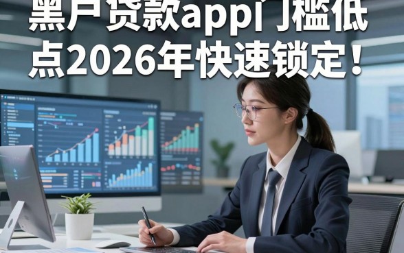 黑户贷款app门槛低点2026年快速锁定！本文为您全面甄选！