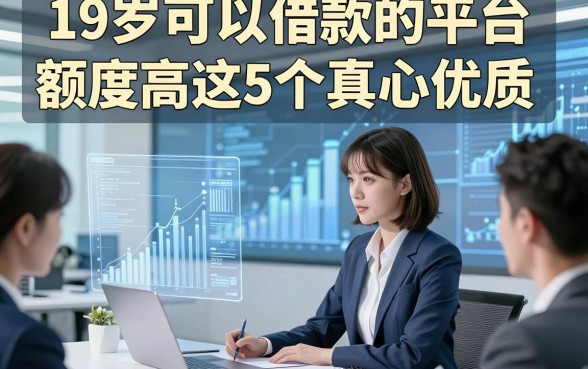 19岁可以借款的平台额度高这5个真心优质，本文为您深度搜集！
