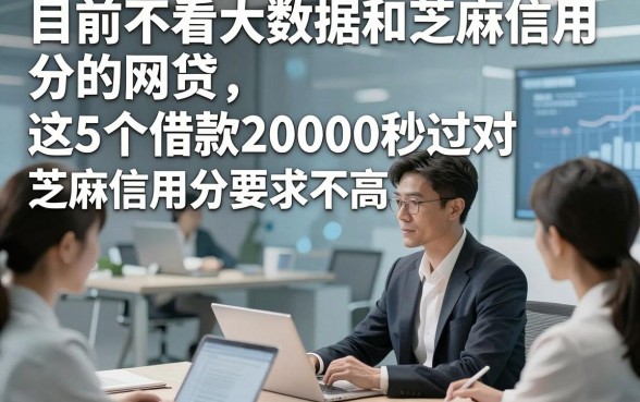 目前不看大数据和芝麻信用分的网贷，这5个借款20000秒过对芝麻信用分要求不高app值得放心选