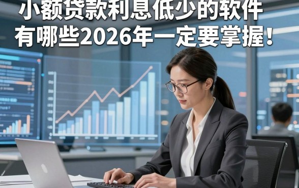 小额贷款利息低少的软件有哪些2026年一定要掌握！探寻​这5个借款利息低少的软件的平台