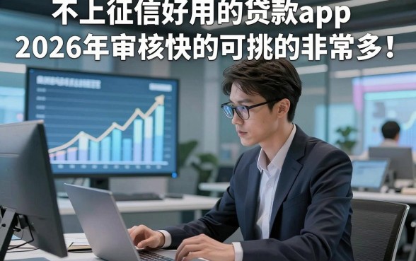不上征信好用的贷款app2026年审核快的可挑的非常多！，本篇深度品评这5个黑户借钱平台！