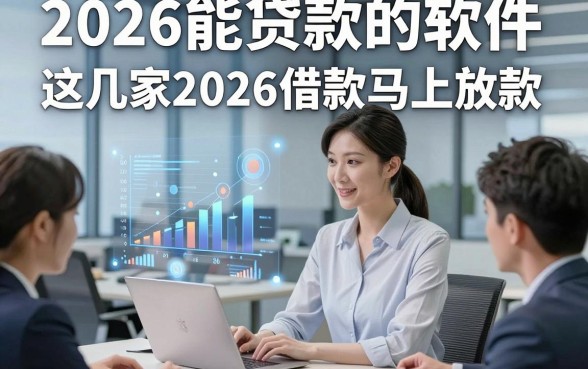 2026能贷款的软件，这几家2026借款马上放款对条件要求不高软件确实值得试
