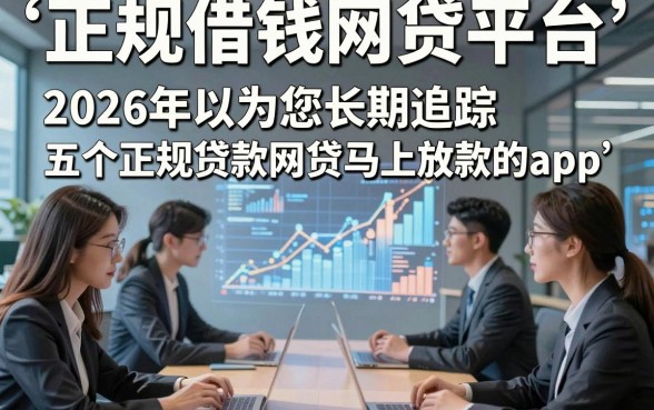 正规借钱网贷平台，2026年以为您长期追踪五个正规贷款网贷马上放款的app