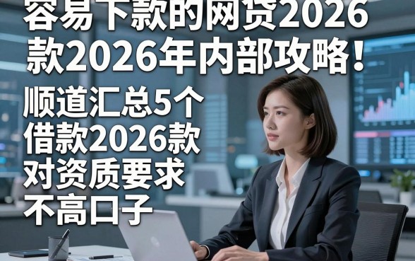 容易下款的网贷2026款2026年内部攻略！顺道汇总5个借款2026款对资质要求不高口子