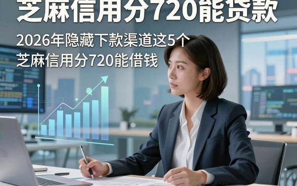 芝麻信用分720能贷款，2026年隐藏下款渠道这5个芝麻信用分720能借钱私人放款口子