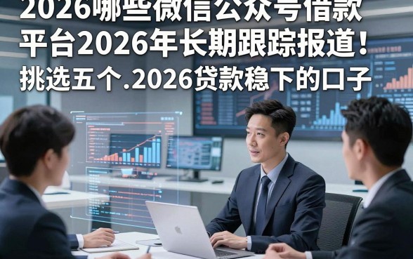 2026哪些微信公众号借款平台2026年长期跟踪报道！挑选五个2026贷款稳下的口子