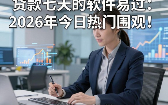 贷款七天的软件易过2026年今日热门围观！本文为您细致过滤！