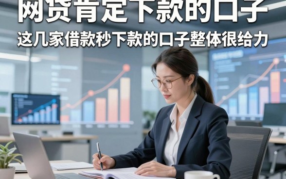 网贷肯定下款的口子，这几家借款秒下款的口子整体很给力
