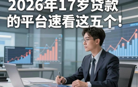 2026年17 岁贷款的平台速看这五个，本文为您精心汇聚！