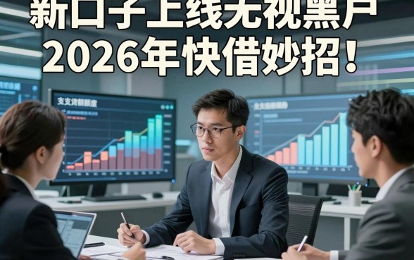 新口子上线无视黑户2026年快借妙招！本文盘点5个支持额度灵活调整的网贷平台