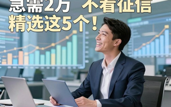急需2万不看征信精选这5个！本文为您精心整理！