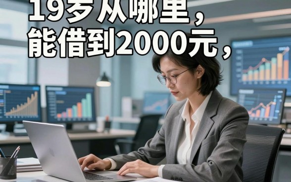 19岁从哪里能借到2000元，本文为您细致分享这5个黑户贷款口子！