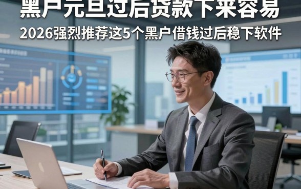 黑户元旦过后贷款下来容易，2026强烈推荐这5个黑户借钱过后稳下软件