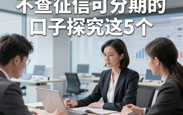 不查征信可分期的口子探究这5个，本篇为您精心分析！