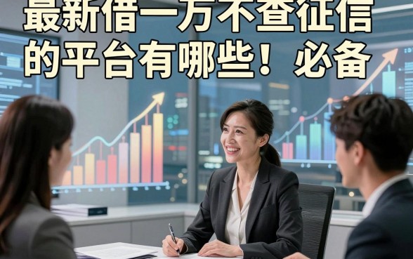 最新借一万不查征信的平台有哪些！必备​这5个在那里借钱不查征信