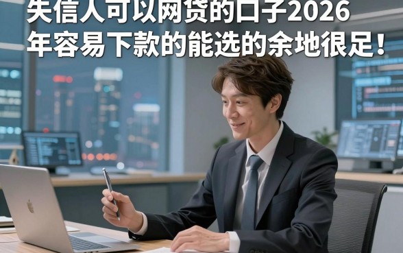 失信人可以网贷的口子2026年容易下款的能选的余地很足！，本篇为您深度详解这五个借钱口子！