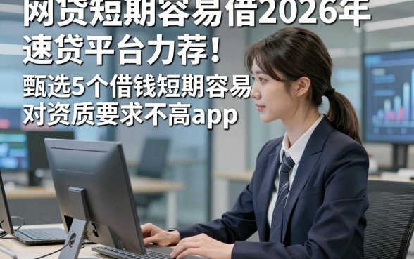 网贷短期容易借2026年速贷平台力荐！甄选5个借钱短期容易对资质要求不高app