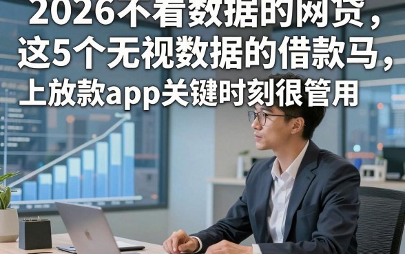 2026不看数据的网贷，这5个无视数据的借款马上放款app关键时刻很管用