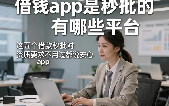 借钱app是秒批的有哪些平台，这五个借款秒批对资质要求不高的app用过都说安心