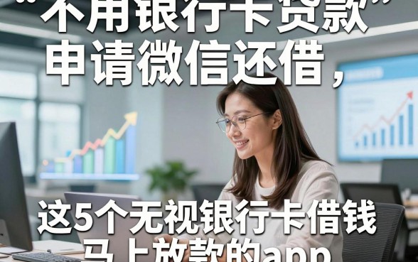 不用银行卡贷款申请微信还借，本篇说明这5个无视银行卡借钱马上放款的app