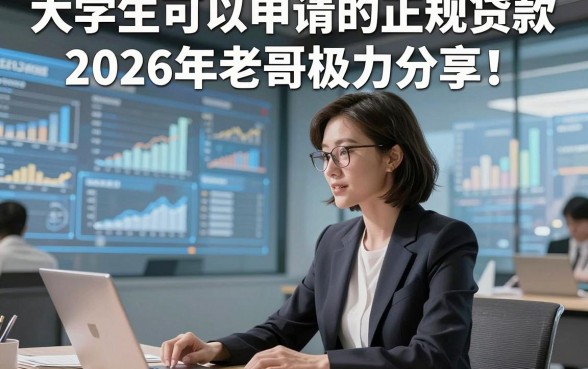 大学生可以申请的正规贷款2026年老哥极力分享！顺道展示五个大学生借款的私人放款口子