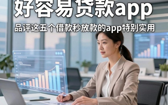 好容易贷款app，品评这五个借款秒放款的app特别实用