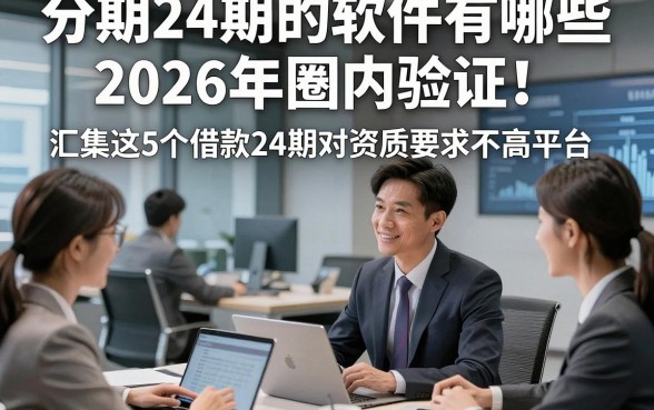 分期24期的软件有哪些2026年圈内验证！汇集这5个借款24期对资质要求不高平台