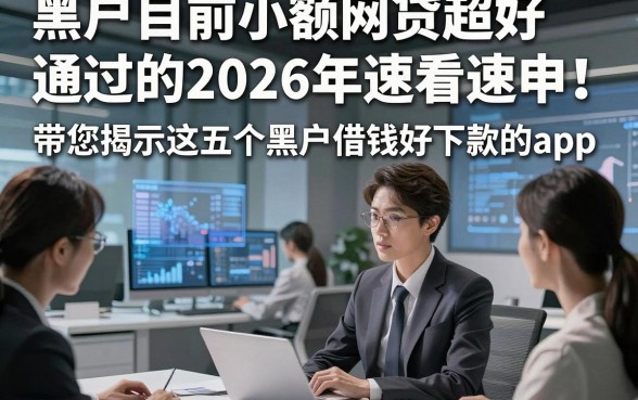 黑户目前小额网贷超好通过的2026年速看速申！带您揭示这五个黑户借钱好下款的app