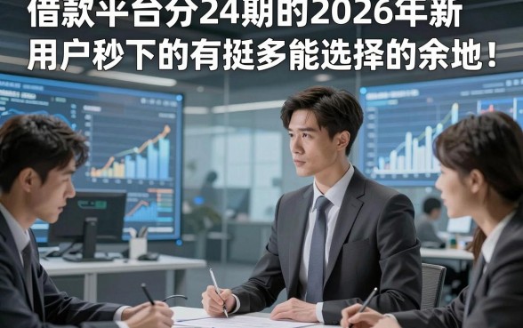 借款平台分24期的2026年新用户秒下的有挺多能选择的余地！，本文深入解析这五个黑户贷款平台！