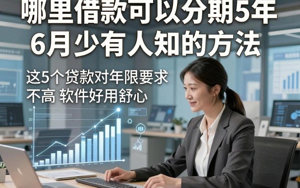 哪里借款可以分期5年6月少有人知的方法，这5个贷款对年限要求不高软件好用舒心