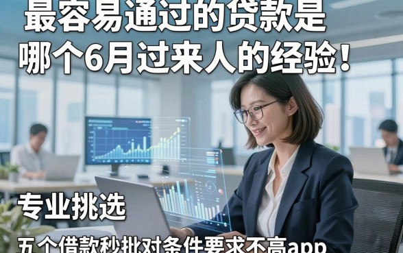 最容易通过的贷款是哪个6月过来人的经验！专业挑选五个借款秒批对条件要求不高app