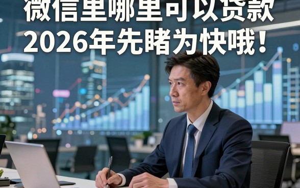 微信里哪里可以贷款2026年先睹为快哦！本篇为您精心精挑！