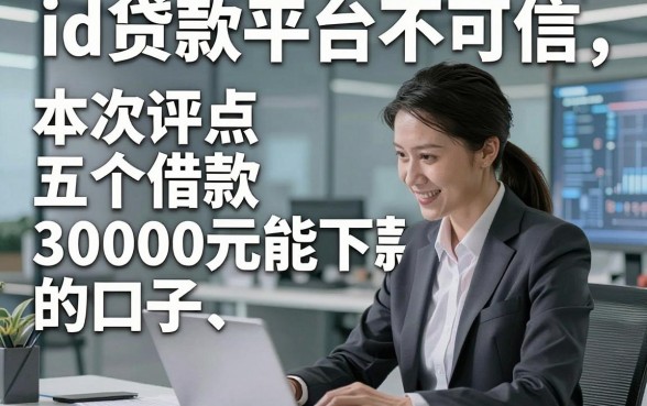 id贷款平台不可信，本次评点五个借款30000元能下款的口子