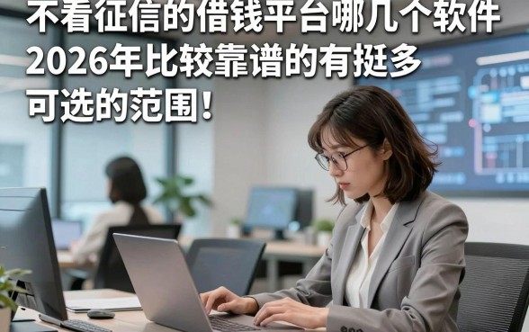 不看征信的借钱平台哪几个软件2026年比较靠谱的有挺多可选的范围！，本文为您深度公开这五个借款app！
