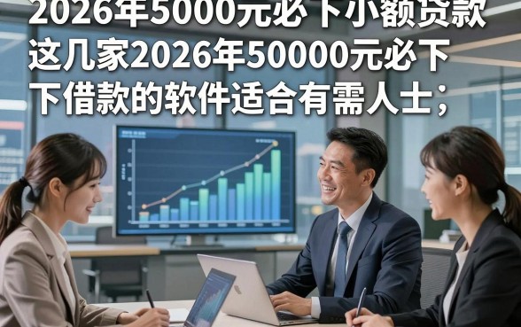 2026年5000元必下小额贷款，这几家2026年50000元必下借款的软件适合有需人士